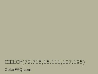 CIELCh 72.716,15.111,107.195 Color Image