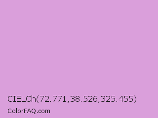 CIELCh 72.771,38.526,325.455 Color Image
