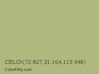 CIELCh 72.827,31.164,113.948 Color Image