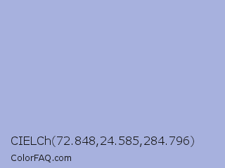 CIELCh 72.848,24.585,284.796 Color Image
