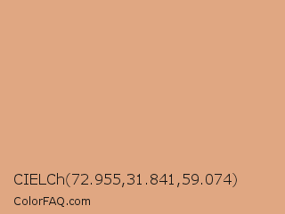 CIELCh 72.955,31.841,59.074 Color Image