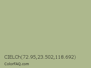 CIELCh 72.95,23.502,118.692 Color Image