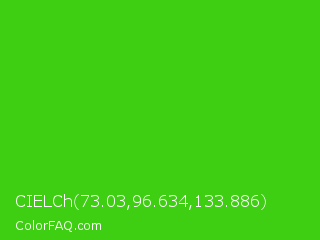 CIELCh 73.03,96.634,133.886 Color Image
