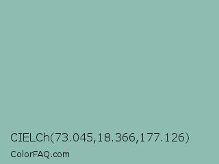 CIELCh 73.045,18.366,177.126 Color Image