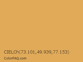 CIELCh 73.101,49.939,77.153 Color Image