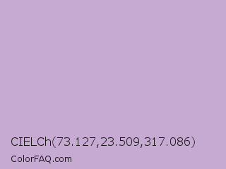 CIELCh 73.127,23.509,317.086 Color Image