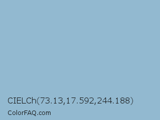 CIELCh 73.13,17.592,244.188 Color Image