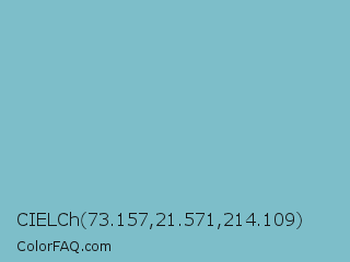 CIELCh 73.157,21.571,214.109 Color Image