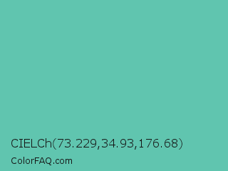 CIELCh 73.229,34.93,176.68 Color Image