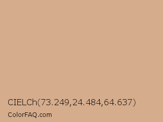 CIELCh 73.249,24.484,64.637 Color Image