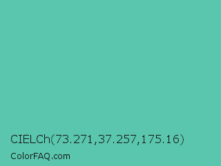 CIELCh 73.271,37.257,175.16 Color Image