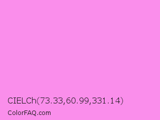 CIELCh 73.33,60.99,331.14 Color Image
