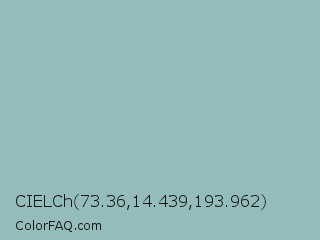 CIELCh 73.36,14.439,193.962 Color Image