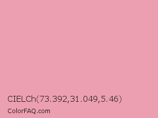 CIELCh 73.392,31.049,5.46 Color Image