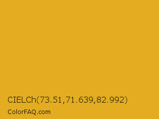 CIELCh 73.51,71.639,82.992 Color Image