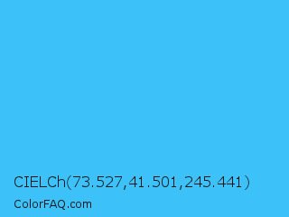 CIELCh 73.527,41.501,245.441 Color Image