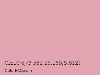CIELCh 73.582,25.259,5.812 Color Image