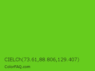 CIELCh 73.61,88.806,129.407 Color Image