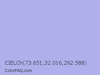 CIELCh 73.651,32.016,292.588 Color Image