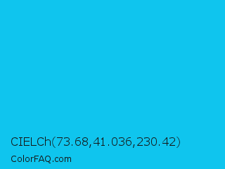 CIELCh 73.68,41.036,230.42 Color Image