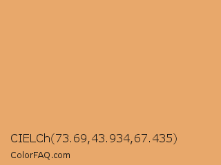 CIELCh 73.69,43.934,67.435 Color Image