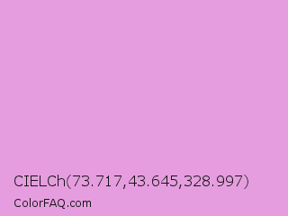CIELCh 73.717,43.645,328.997 Color Image