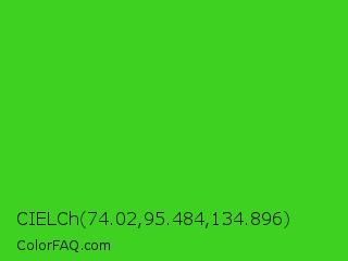 CIELCh 74.02,95.484,134.896 Color Image