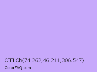CIELCh 74.262,46.211,306.547 Color Image