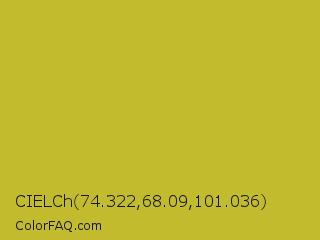 CIELCh 74.322,68.09,101.036 Color Image