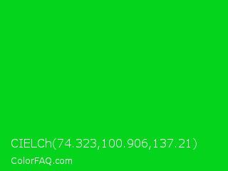 CIELCh 74.323,100.906,137.21 Color Image