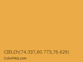 CIELCh 74.337,60.773,76.629 Color Image