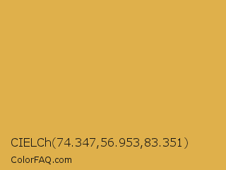 CIELCh 74.347,56.953,83.351 Color Image
