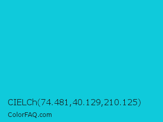 CIELCh 74.481,40.129,210.125 Color Image