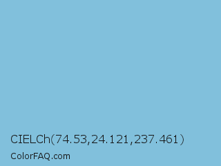 CIELCh 74.53,24.121,237.461 Color Image
