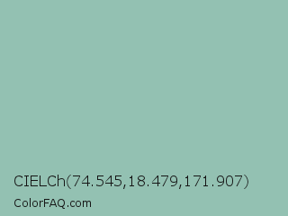 CIELCh 74.545,18.479,171.907 Color Image