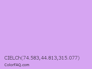 CIELCh 74.583,44.813,315.077 Color Image