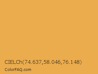 CIELCh 74.637,58.046,76.148 Color Image