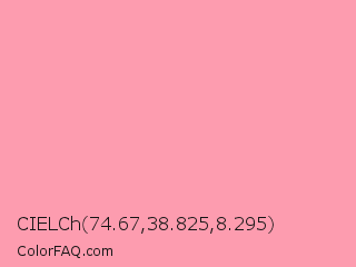 CIELCh 74.67,38.825,8.295 Color Image