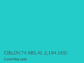 CIELCh 74.685,41.2,194.165 Color Image
