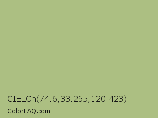 CIELCh 74.6,33.265,120.423 Color Image