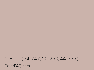 CIELCh 74.747,10.269,44.735 Color Image