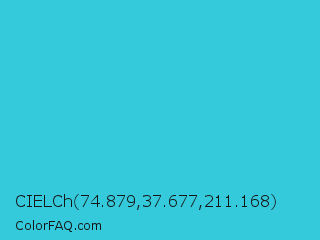 CIELCh 74.879,37.677,211.168 Color Image