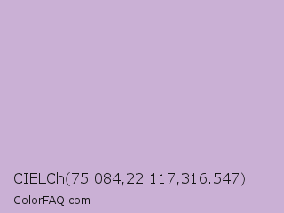 CIELCh 75.084,22.117,316.547 Color Image