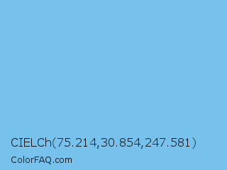 CIELCh 75.214,30.854,247.581 Color Image