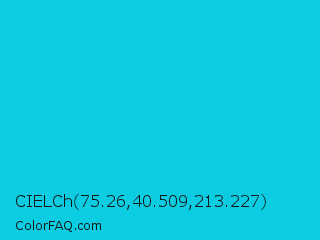CIELCh 75.26,40.509,213.227 Color Image