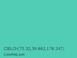 CIELCh 75.32,39.862,178.247 Color Image