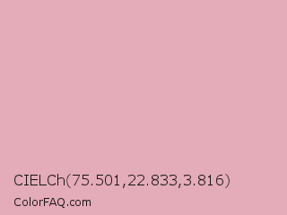 CIELCh 75.501,22.833,3.816 Color Image
