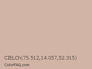 CIELCh 75.512,14.057,52.315 Color Image
