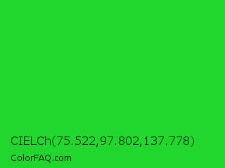 CIELCh 75.522,97.802,137.778 Color Image
