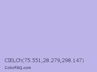CIELCh 75.551,28.279,298.147 Color Image